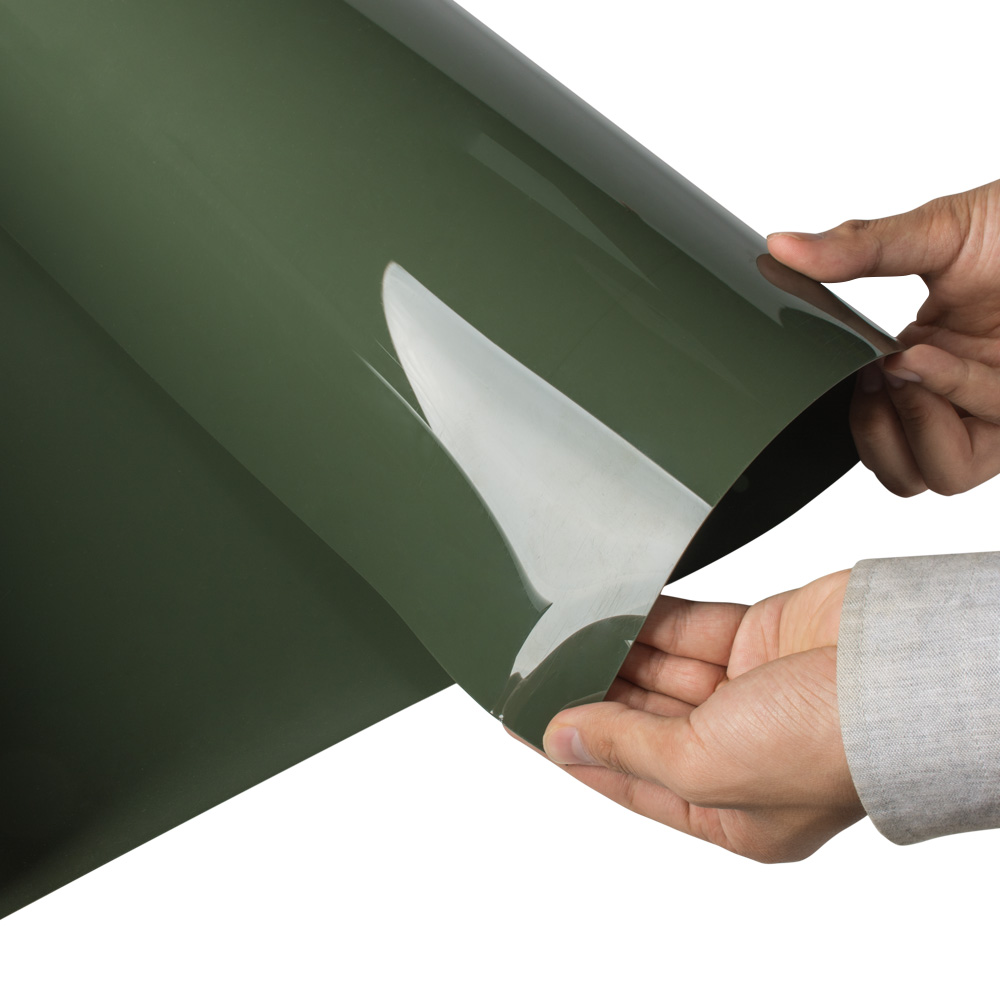 環保家具貼板裝飾膜 墨綠色PETG高光家具裝飾膜(圖7)