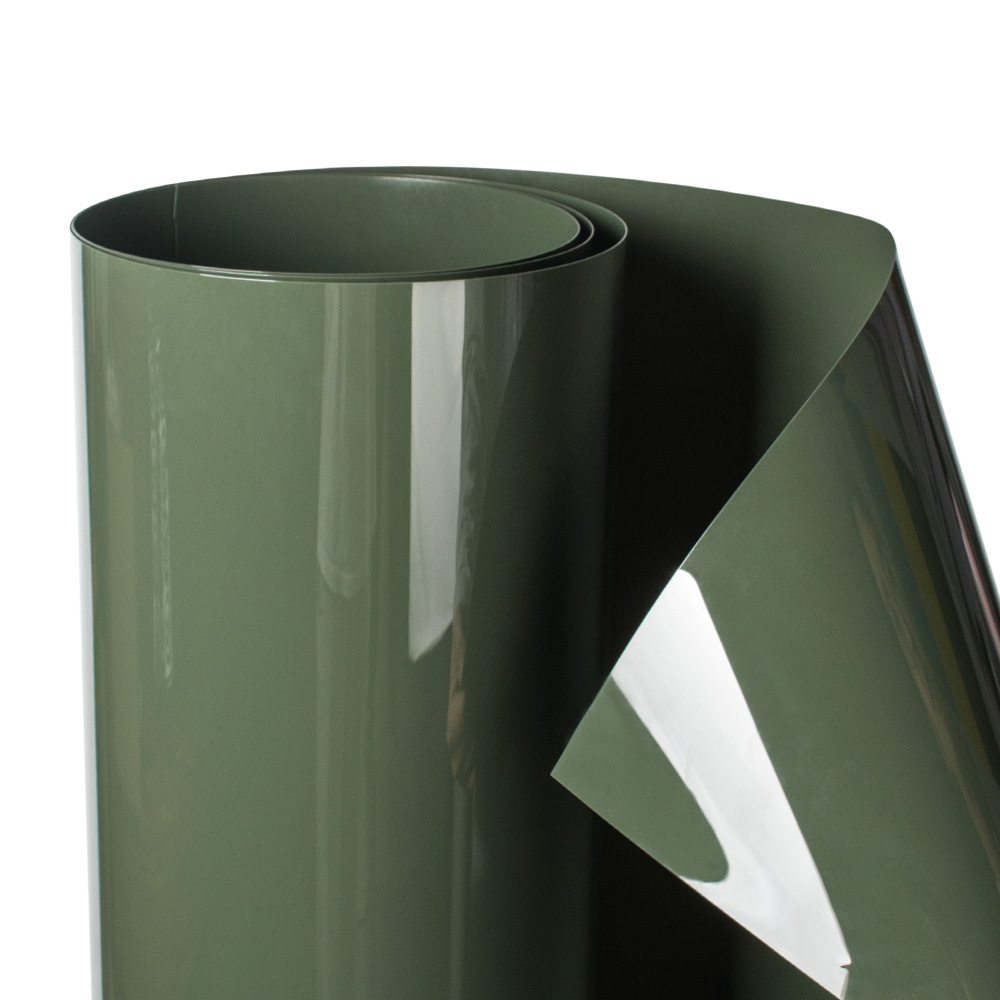 環保家具貼板裝飾膜 墨綠色PETG高光家具裝飾膜(圖3)