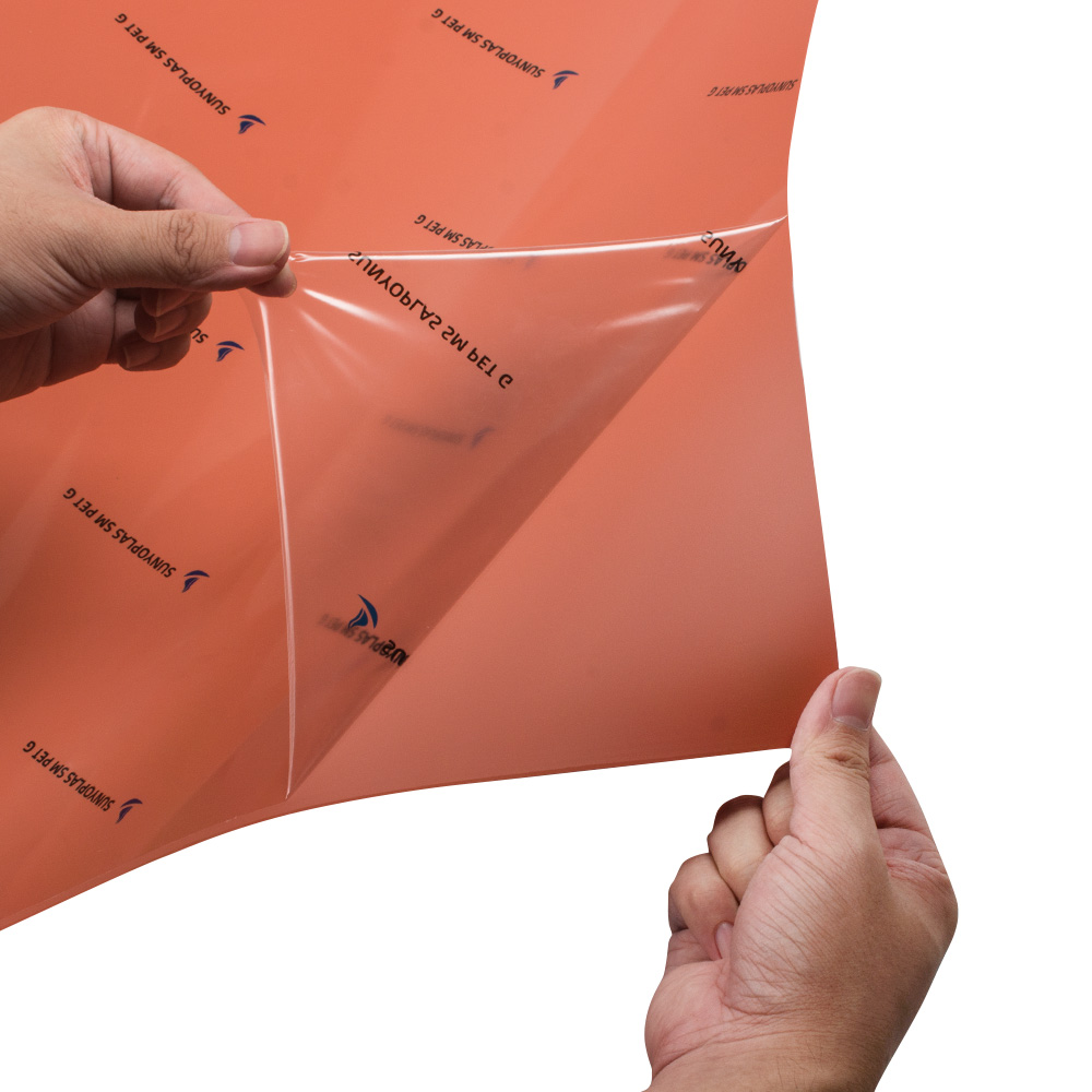 橙色覆膜PET膚感膜柔軟舒適家具裝飾膜 PET膚感膜供應商(圖5)